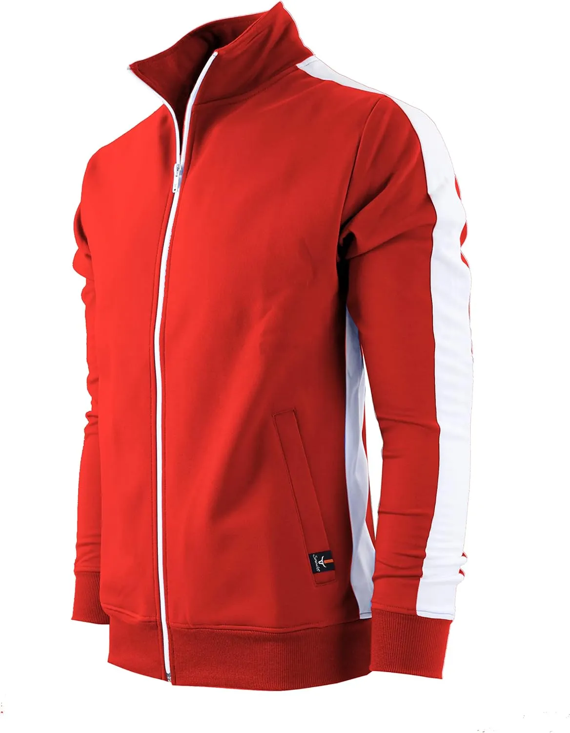 SCREENSHOT Mens Hip Hop Premium Slim Fit Comfort Track Jacket Athletic Fitness Fashion Urban Lifestyle Streetwear Tops