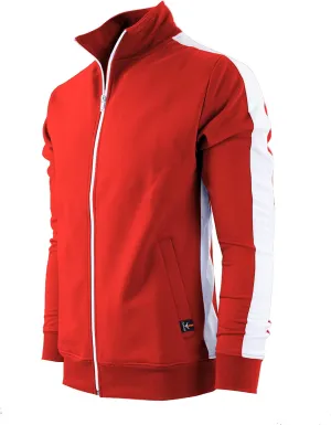 SCREENSHOT Mens Hip Hop Premium Slim Fit Comfort Track Jacket Athletic Fitness Fashion Urban Lifestyle Streetwear Tops