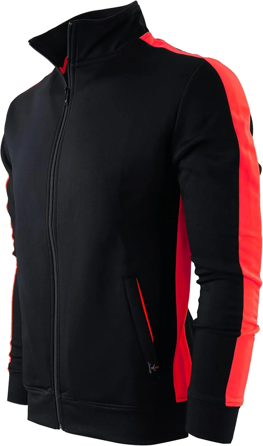 SCREENSHOT Mens Hip Hop Premium Slim Fit Comfort Track Jacket Athletic Fitness Fashion Urban Lifestyle Streetwear Tops
