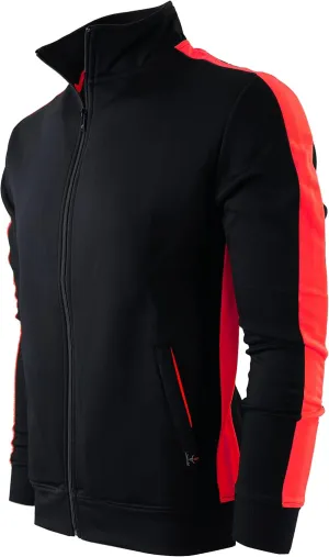 SCREENSHOT Mens Hip Hop Premium Slim Fit Comfort Track Jacket Athletic Fitness Fashion Urban Lifestyle Streetwear Tops