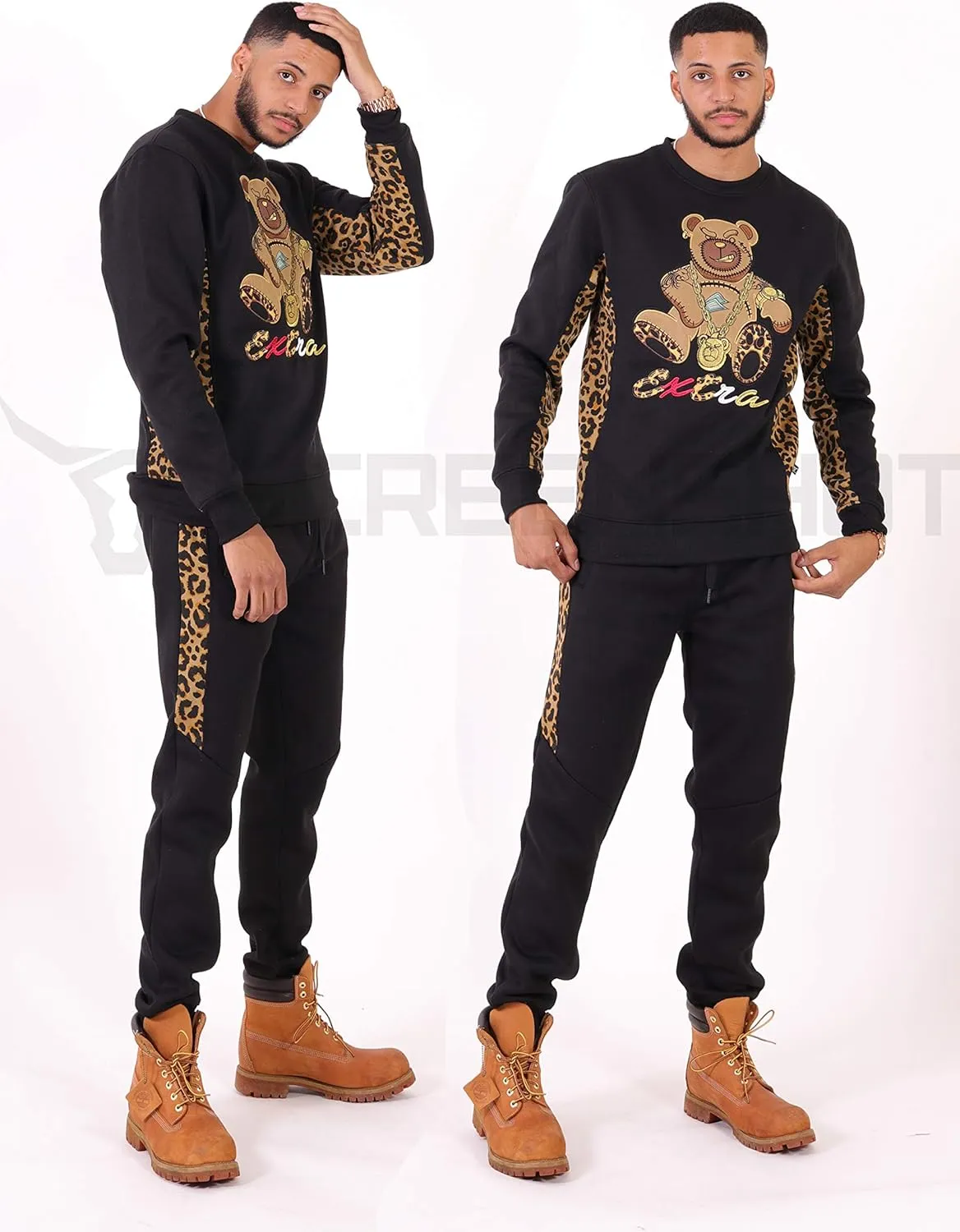 SCREENSHOT Mens Premium Hip Hop Fashion Pockets Fleece Pants