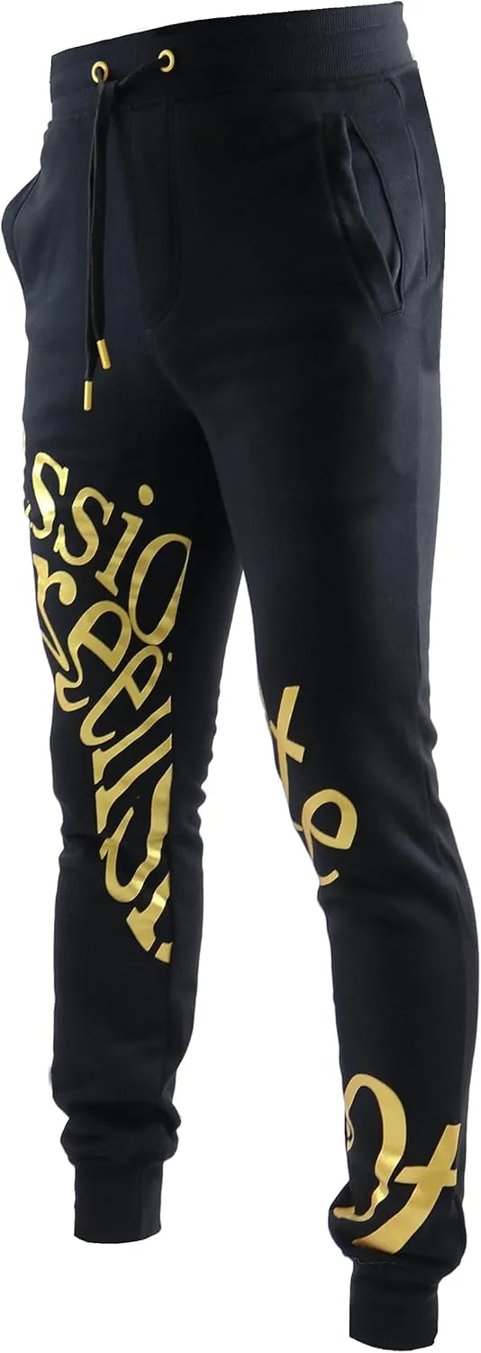 SCREENSHOT Mens Urban NYC Graffiti Hip Hop Fleece Pants Active Fashion Drawstring Sweatpants Bottoms