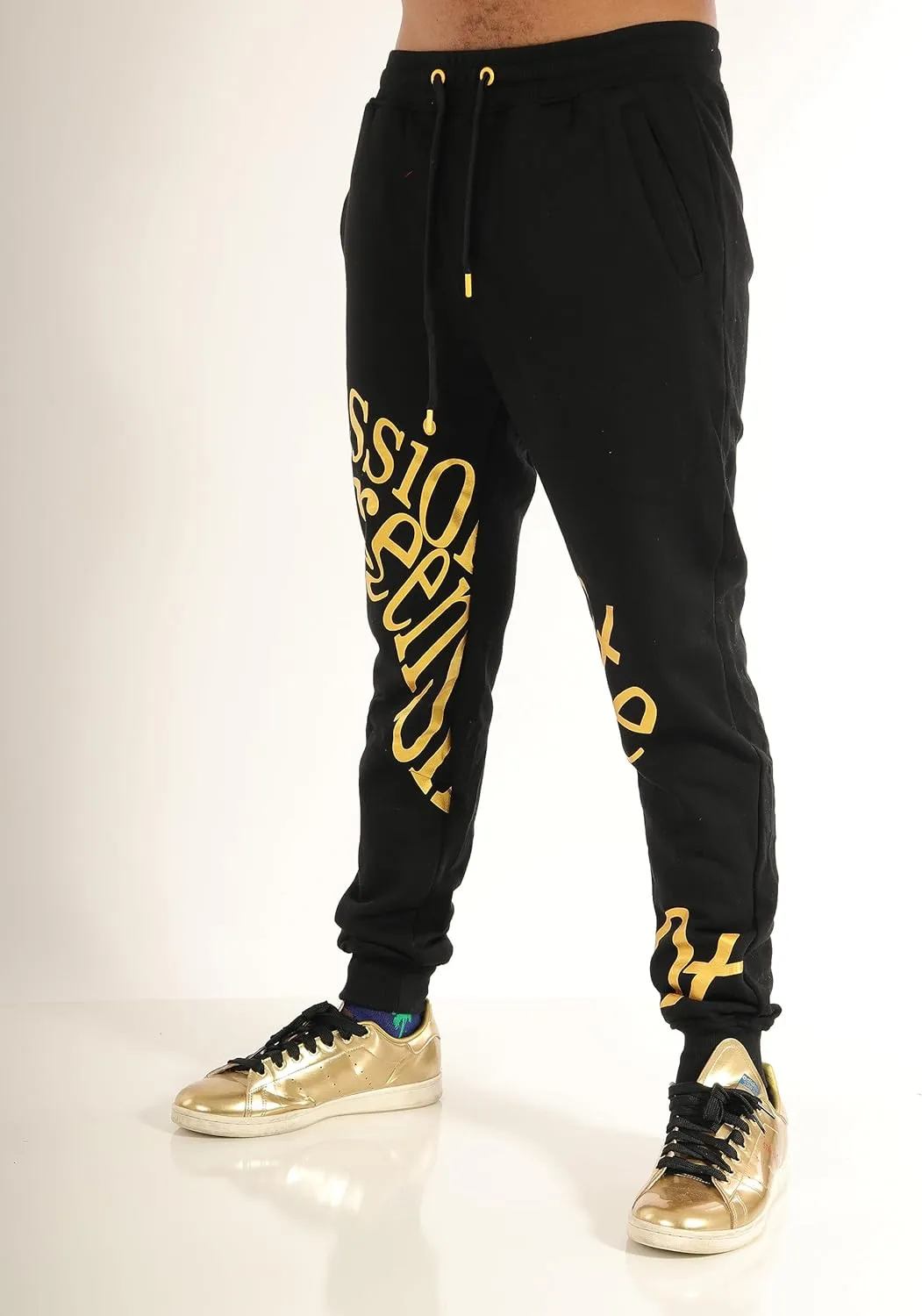 SCREENSHOT Mens Urban NYC Graffiti Hip Hop Fleece Pants Active Fashion Drawstring Sweatpants Bottoms