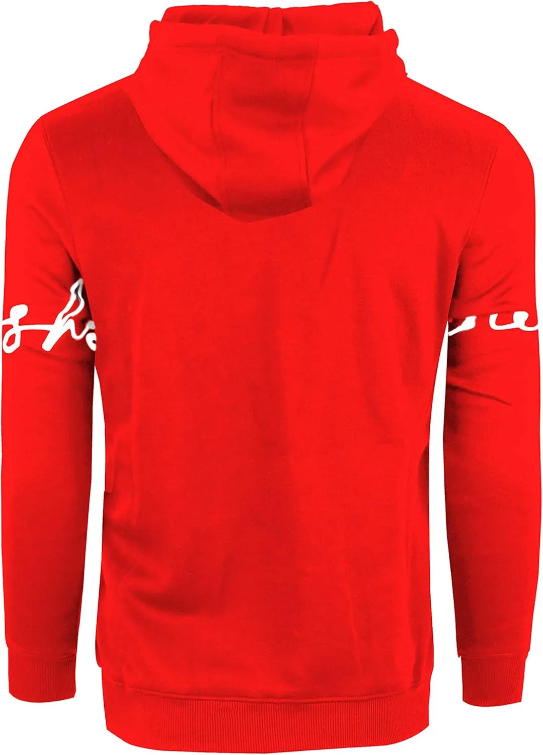 SCREENSHOT Mens Urban Premium Fleece Hoodie - Animation Cartoon Character Embroidery Patch Gel Print Hooded Sweatshirt