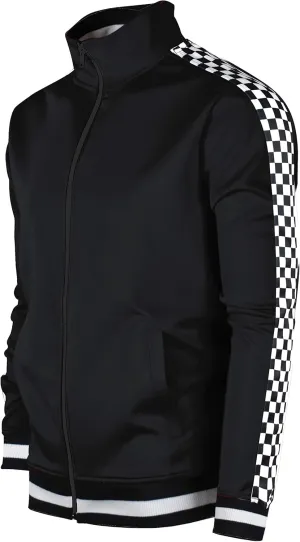 SCREENSHOT-Track Jacket Mens Urban Hip Hop Premium Track Jacket - Slim Fit Side Taping Sportswear Urbanwear Streetwear Top