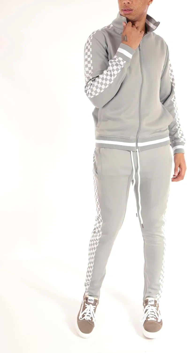 SCREENSHOT-Track Jacket Mens Urban Hip Hop Premium Track Jacket - Slim Fit Side Taping Sportswear Urbanwear Streetwear Top