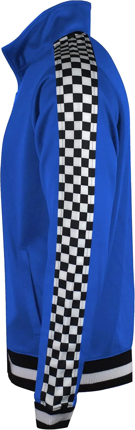 SCREENSHOT-Track Jacket Mens Urban Hip Hop Premium Track Jacket - Slim Fit Side Taping Sportswear Urbanwear Streetwear Top