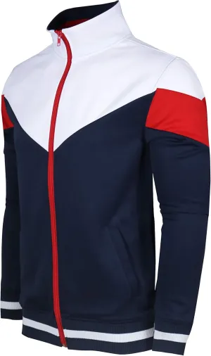 SCREENSHOT-Track Jacket Mens Urban Hip Hop Premium Track Jacket - Slim Fit Side Taping Sportswear Urbanwear Streetwear Top