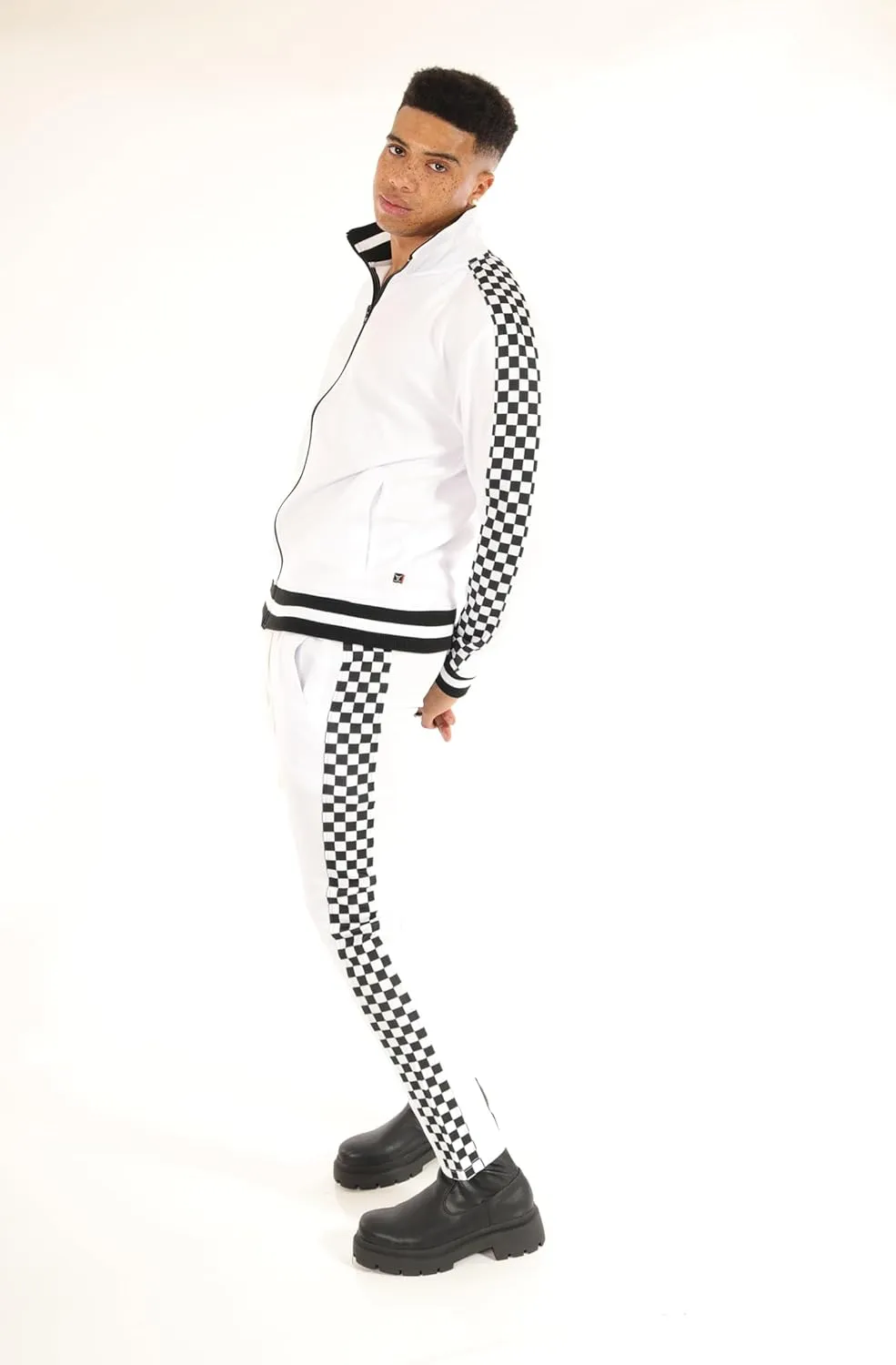SCREENSHOT-Track Jacket Mens Urban Hip Hop Premium Track Jacket - Slim Fit Side Taping Sportswear Urbanwear Streetwear Top