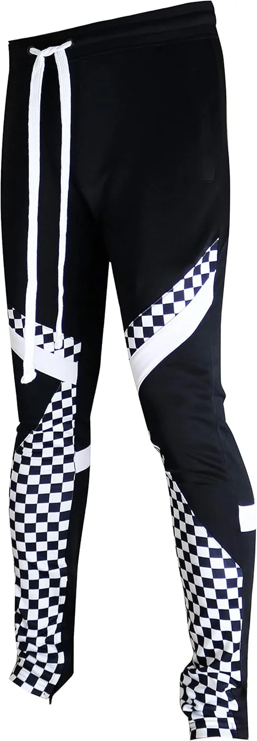 SCREENSHOT-Track Pants Fashion P41902 Mens Premium Straight Fit Athletic Fitness Fashion Urban Streetwear Bottoms