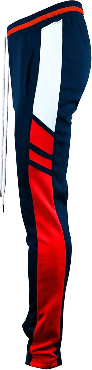 SCREENSHOT-Track Pants Fashion P41902 Mens Premium Straight Fit Athletic Fitness Fashion Urban Streetwear Bottoms