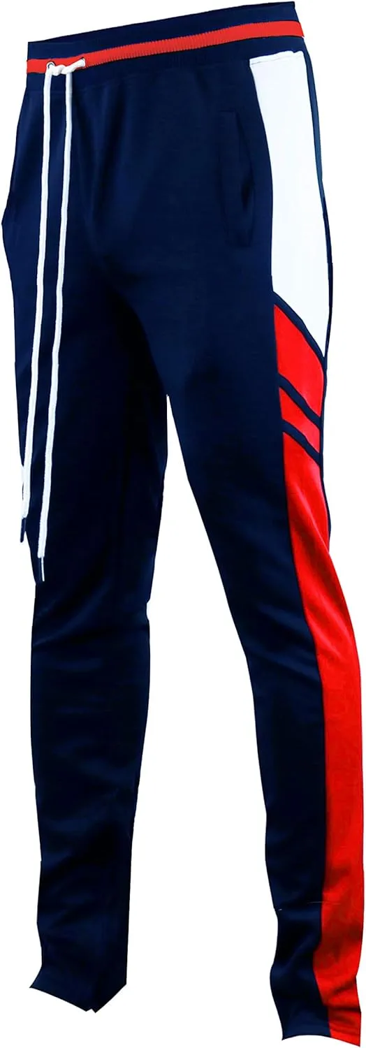 SCREENSHOT-Track Pants Fashion P41902 Mens Premium Straight Fit Athletic Fitness Fashion Urban Streetwear Bottoms