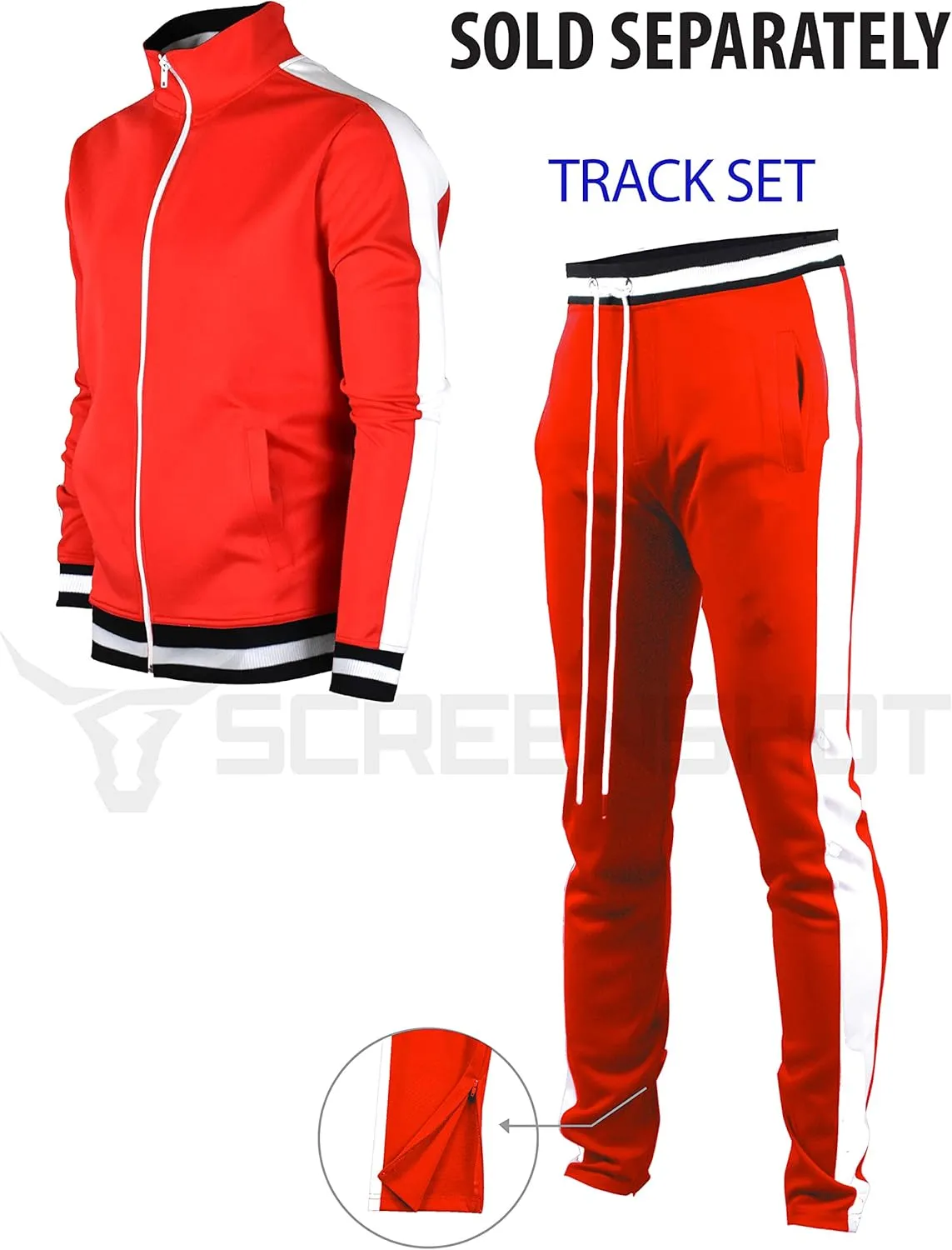 SCREENSHOT-Track Pants S41700 Mens Premium Slim Fit Athletic Fitness Fashion Urban Lifestyle Streetwear Bottoms