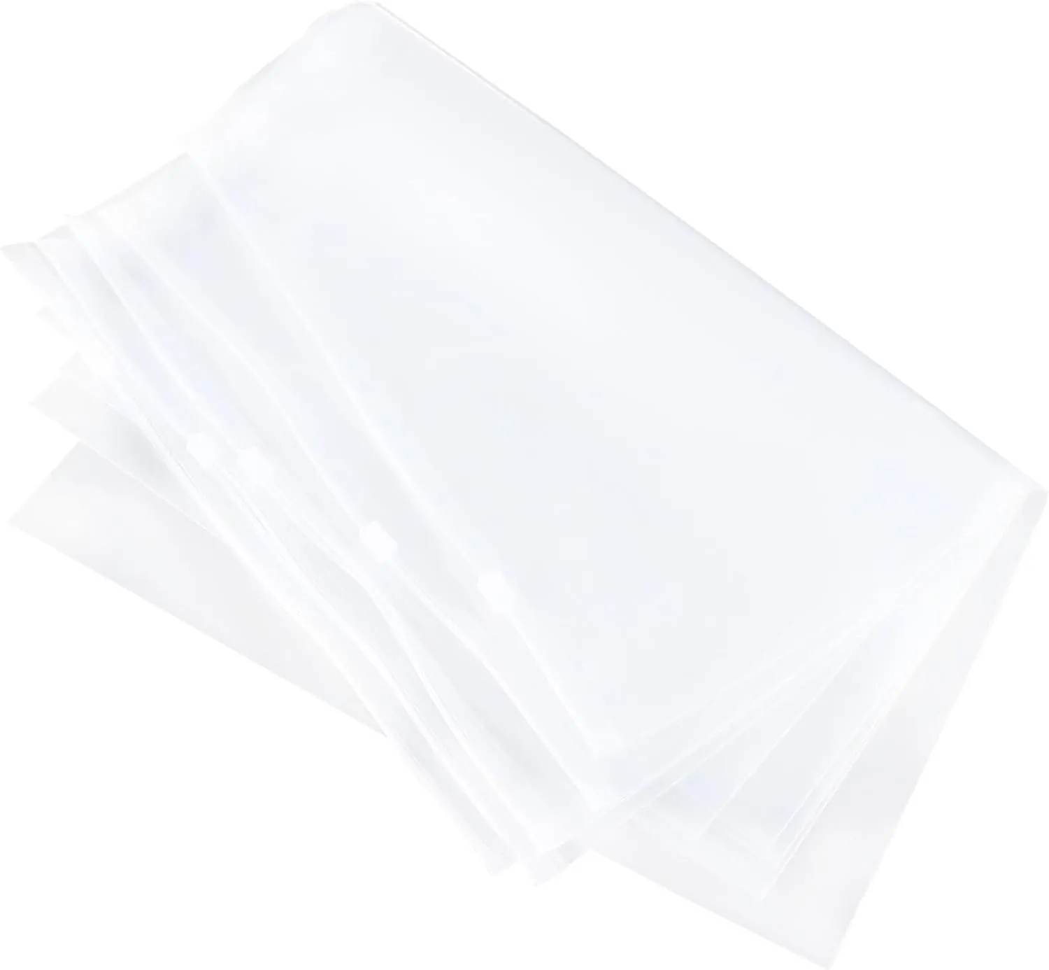Shoe Storage Bags 5pcs Plastic Shoes Pouches for Travel Clear View and Sealed for Protection