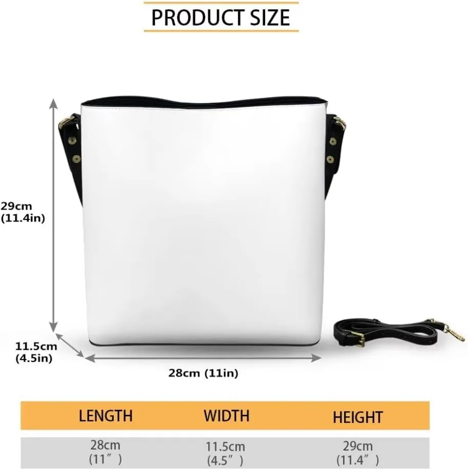 Shoulder Bags Set 2 Piece Saddle Bags Satchel Bags for Women Large Capacity with Zipper Wristlet Purses for Women
