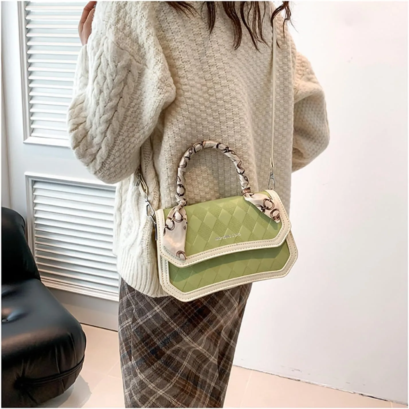 Small Hobo Bags for Women PU Leather Purses and Handbags Shoulder Bags Ladies Crossbody Bags Top Handle Tote Bag (E)