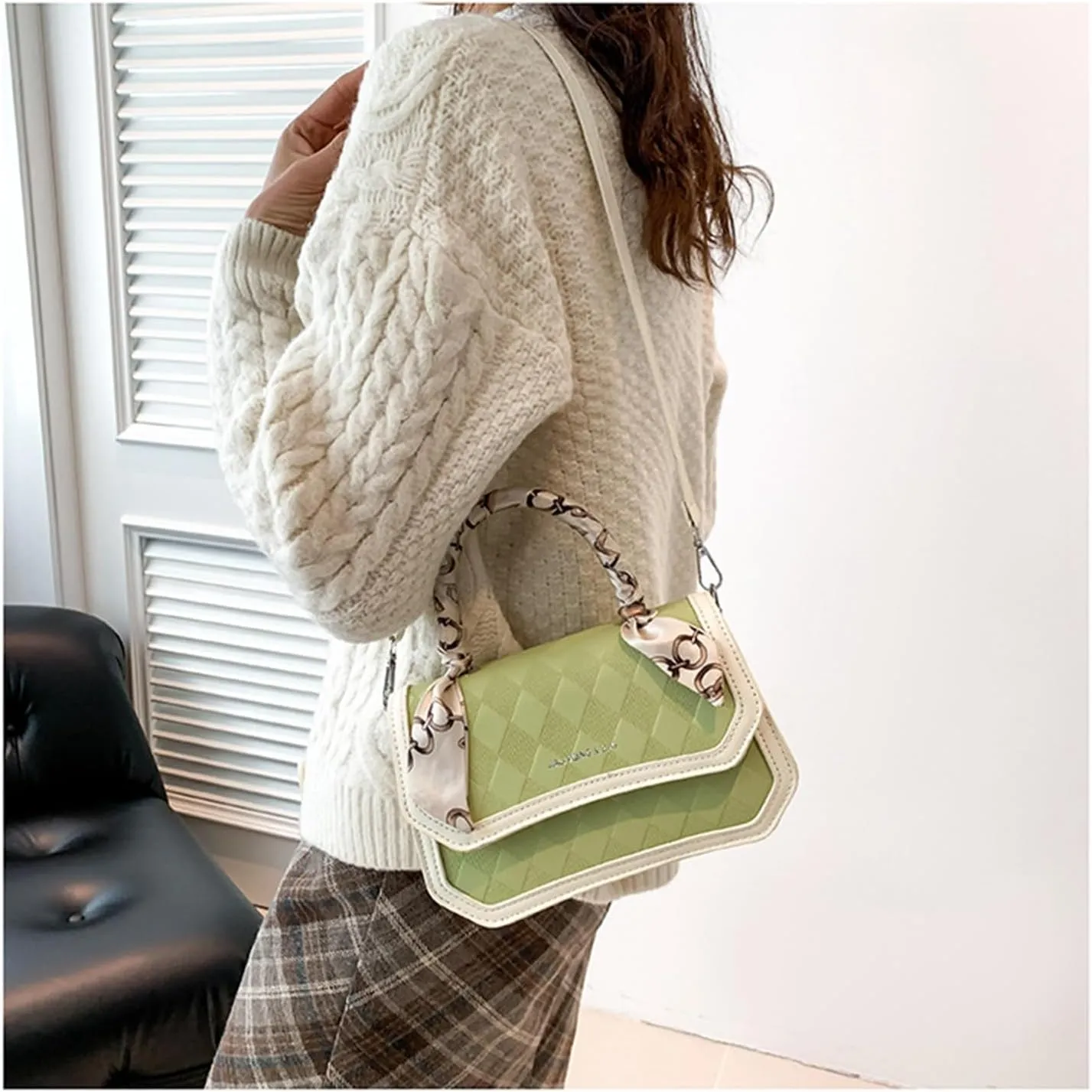Small Hobo Bags for Women PU Leather Purses and Handbags Shoulder Bags Ladies Crossbody Bags Top Handle Tote Bag (E)
