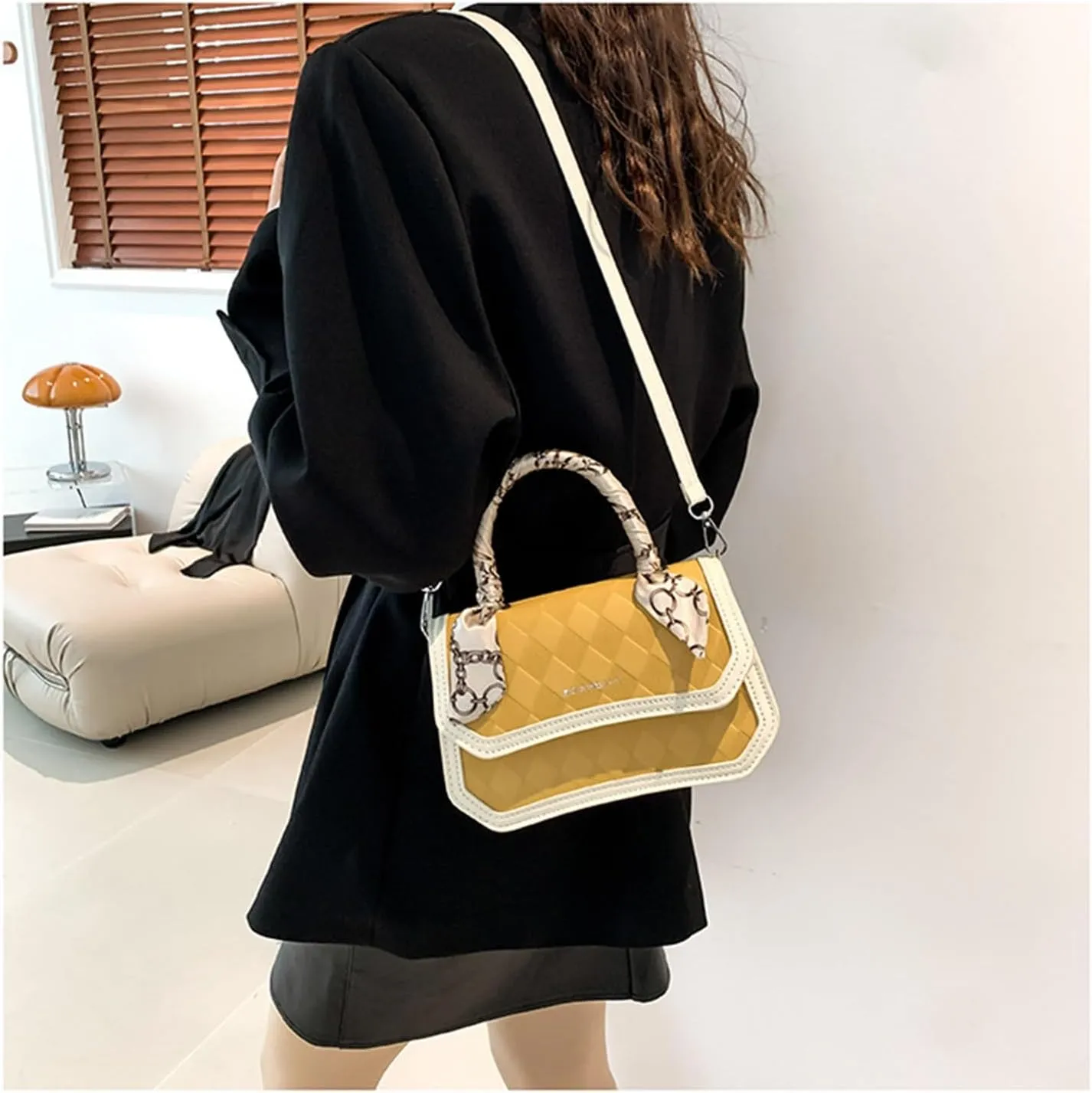 Small Hobo Bags for Women PU Leather Purses and Handbags Shoulder Bags Ladies Crossbody Bags Top Handle Tote Bag (E)