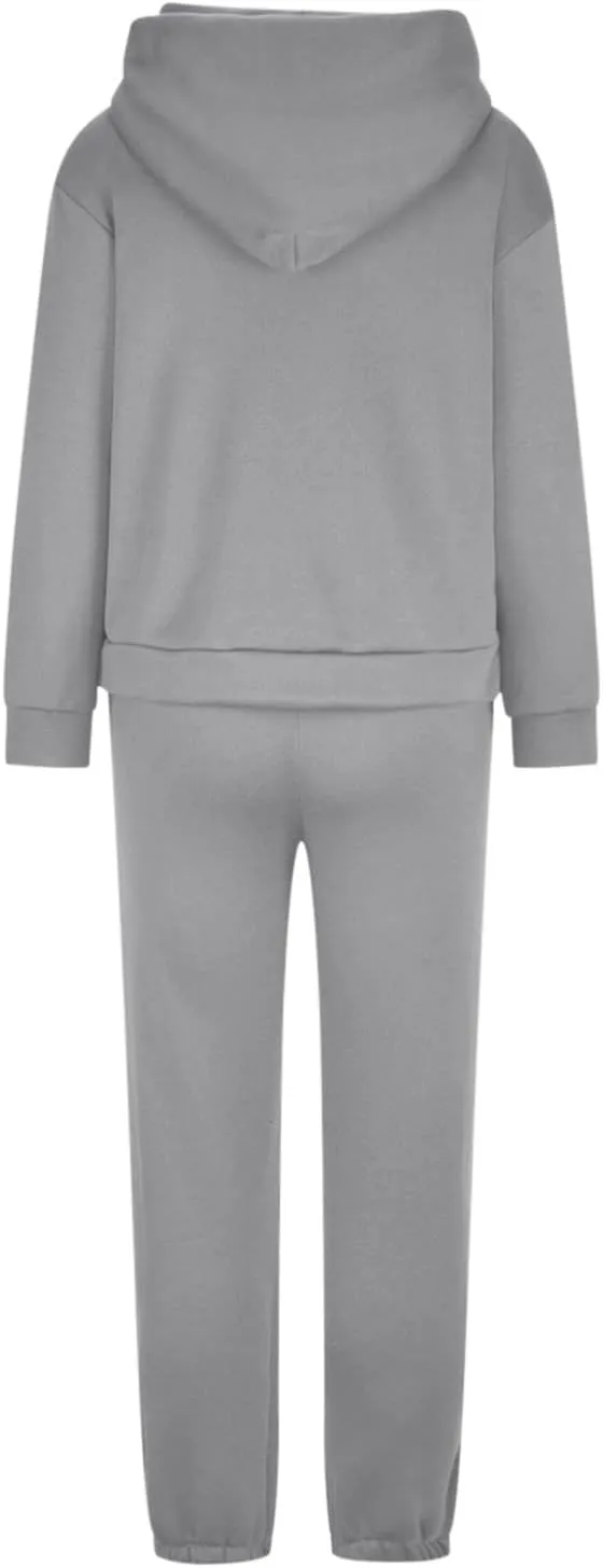 SMIDOW Sweatshirt Sets for Women Hoodie Sweatshirt Matching Sweatpants Lounge Set Fashion Loungewear Y2K Clothes