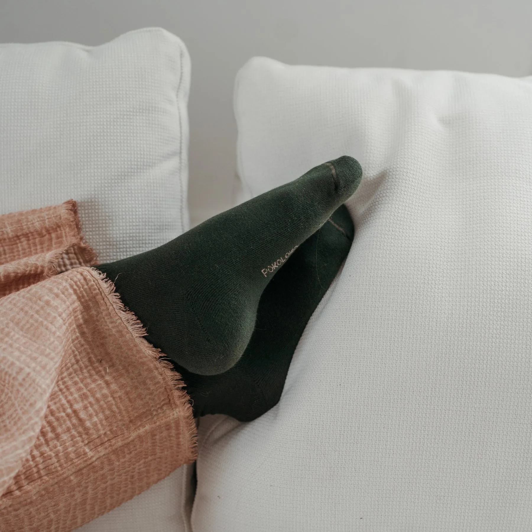 Striped & Solid Pima Socks  2 Pack
