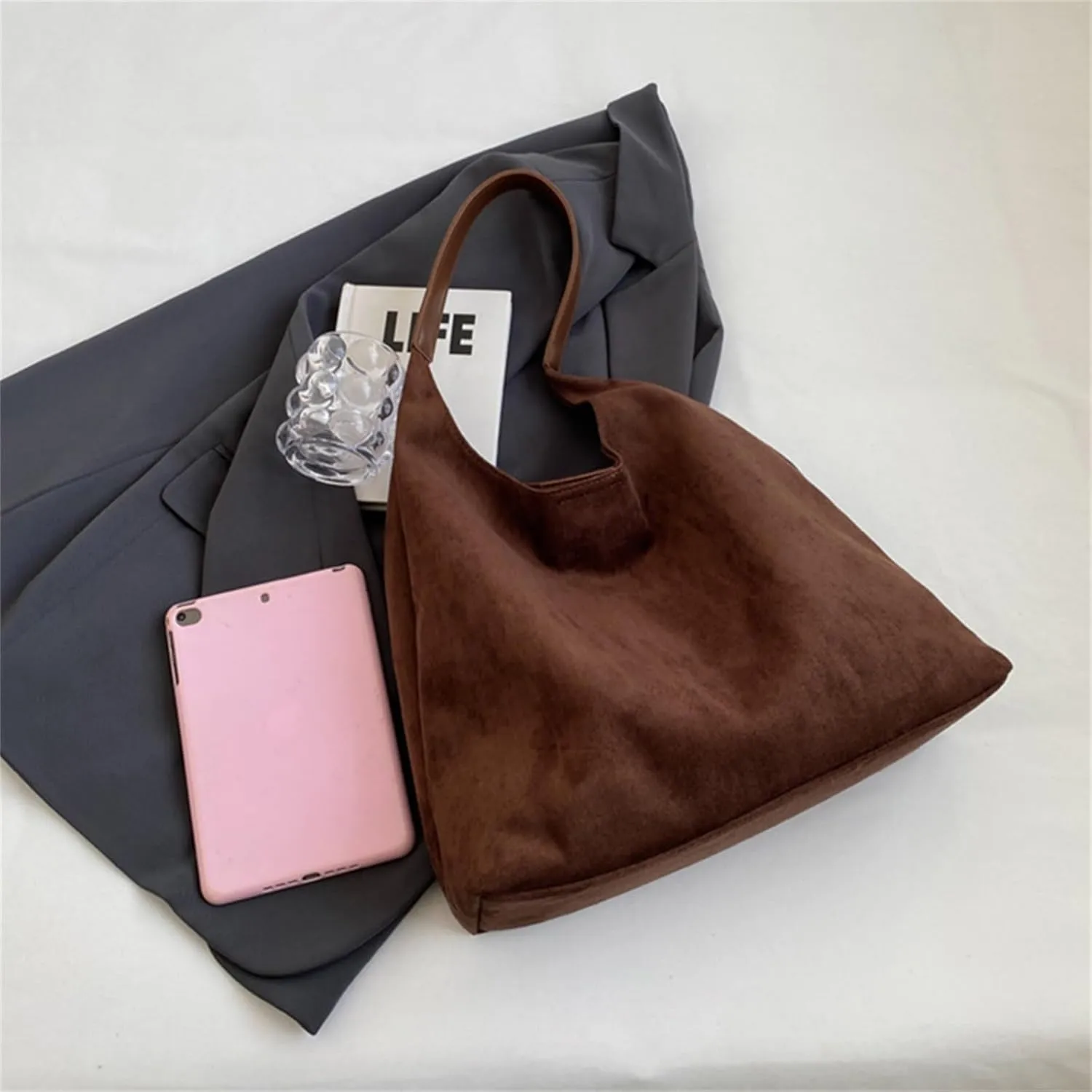Tote Bags for Women Work Bags Slouchy Bag brown tote bag hobo bags for women Handbag Office Tote Handbag