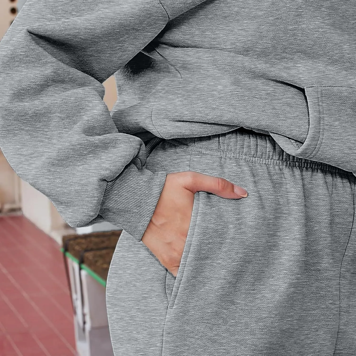Two Piece Sets for Women Sweatsuits Lounge Sets Hoodies and Pants Sets Jogger Track Suits Matching Sweat Sets