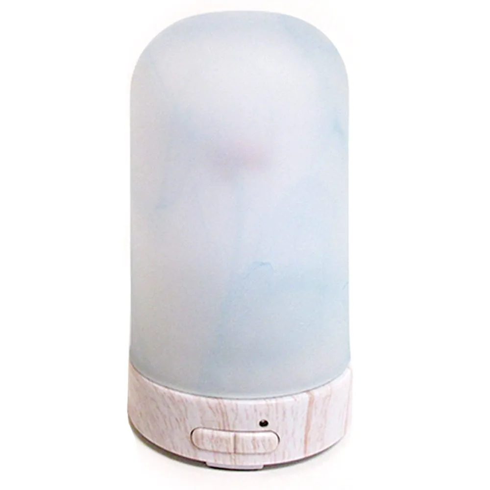 Ultrasonic Essential Oil Diffuser Aromatherapy Cool Mist Glass Humidifier Colors