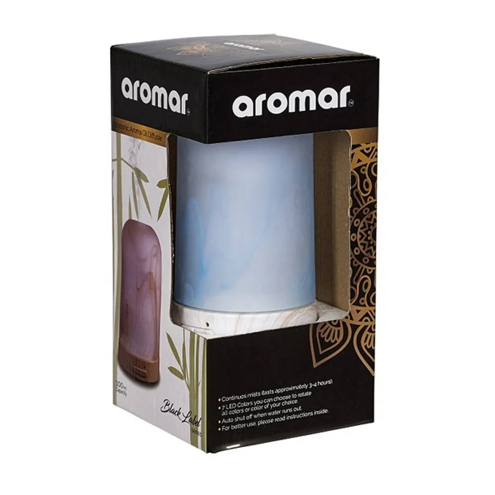 Ultrasonic Essential Oil Diffuser Aromatherapy Cool Mist Glass Humidifier Colors