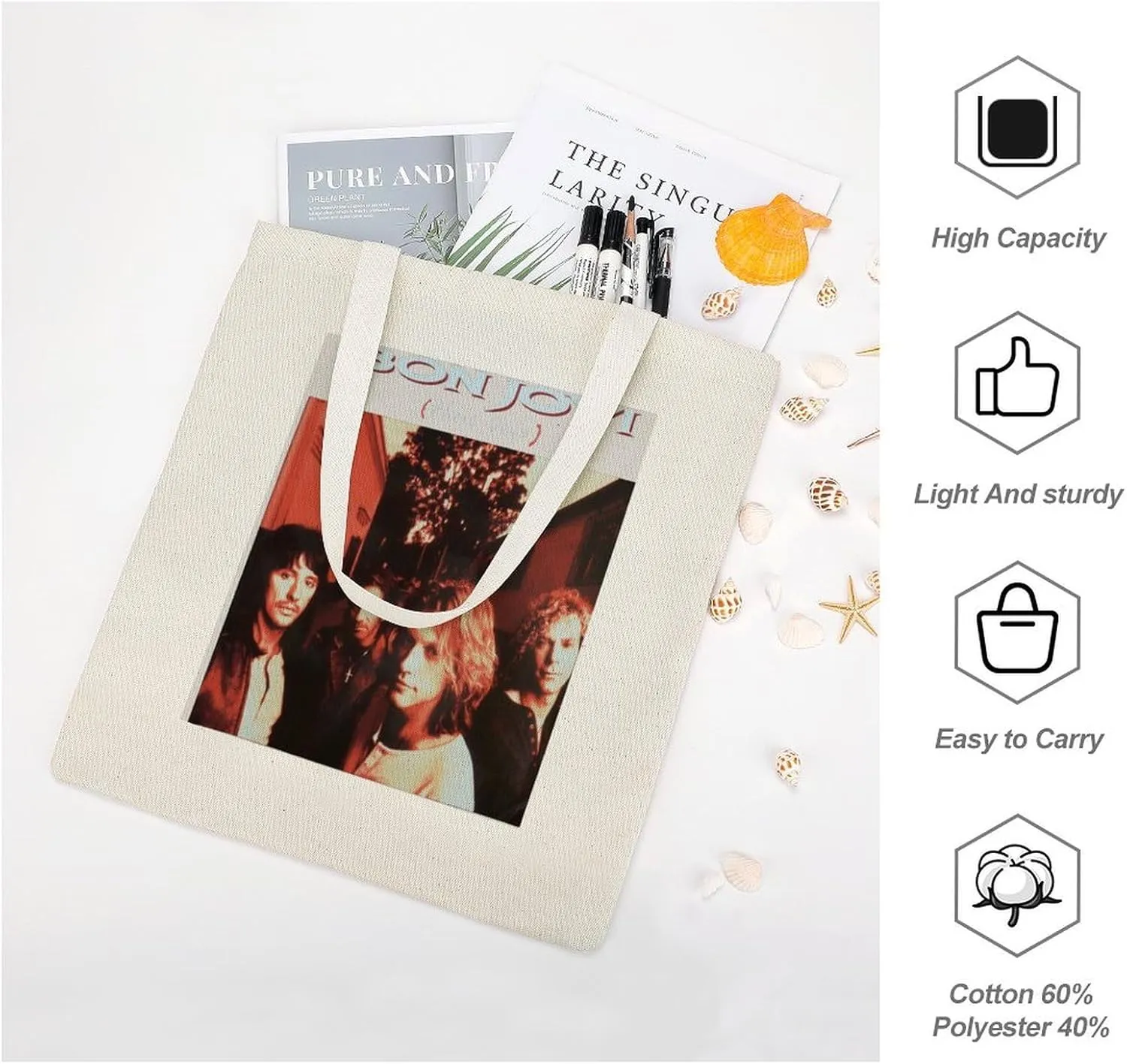 Unisex Basic Versatile Handbag Durable totebag