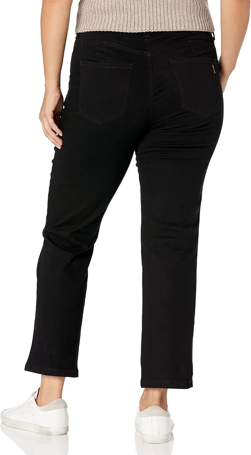 Vintage America Blues Women's F'ab Body Sculpt Straight Leg Denim Jean Pants