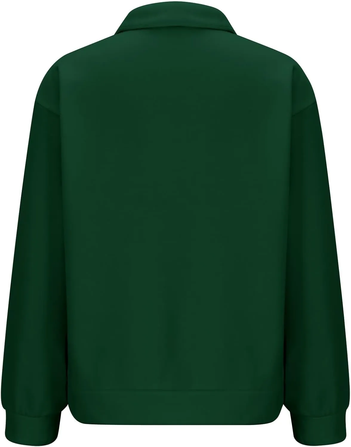 Women's Oversized Quarter Half Zip Hoodies,2024 Casual V Neck Long Sleeve Fleece Sweatshirts,Cute Winter