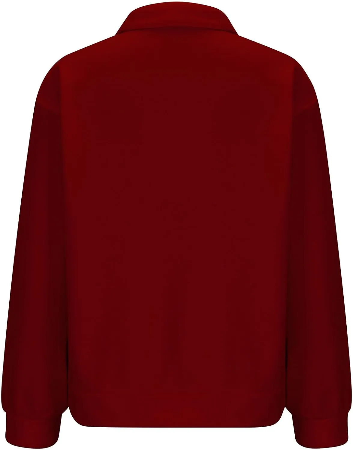 Women's Oversized Quarter Half Zip Hoodies,2024 Casual V Neck Long Sleeve Fleece Sweatshirts,Cute Winter
